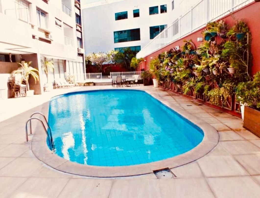 Jumpinbed - Leblon Flat Service - Sala E Quarto Com Varanda E Vista Do Mar. Río de Janeiro Exterior foto