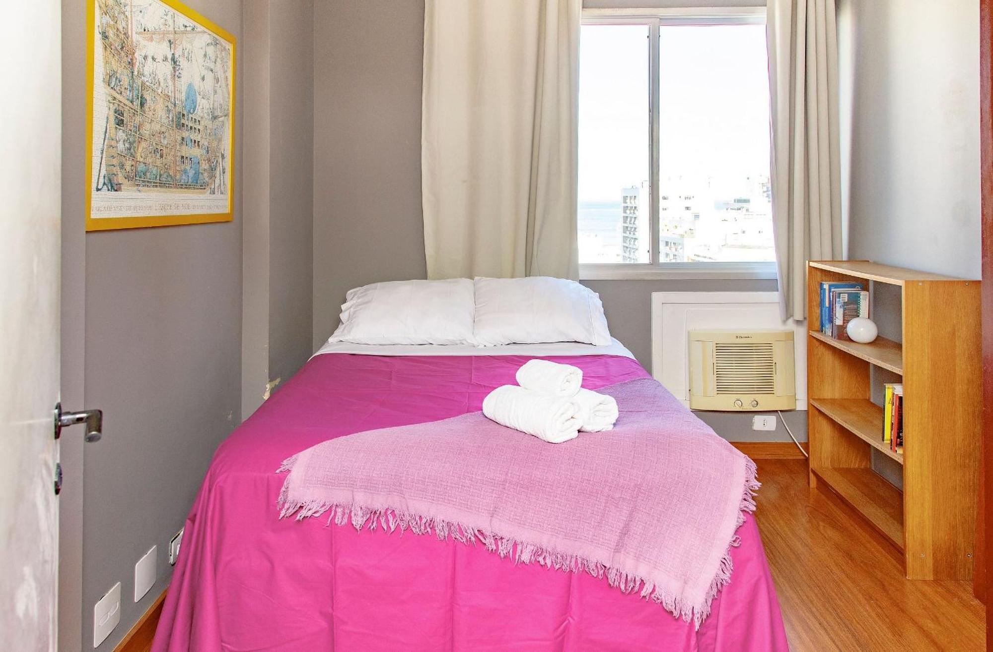 Jumpinbed - Leblon Flat Service - Sala E Quarto Com Varanda E Vista Do Mar. Río de Janeiro Exterior foto