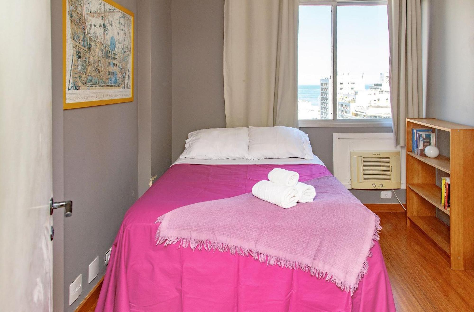 Jumpinbed - Leblon Flat Service - Sala E Quarto Com Varanda E Vista Do Mar. Río de Janeiro Exterior foto