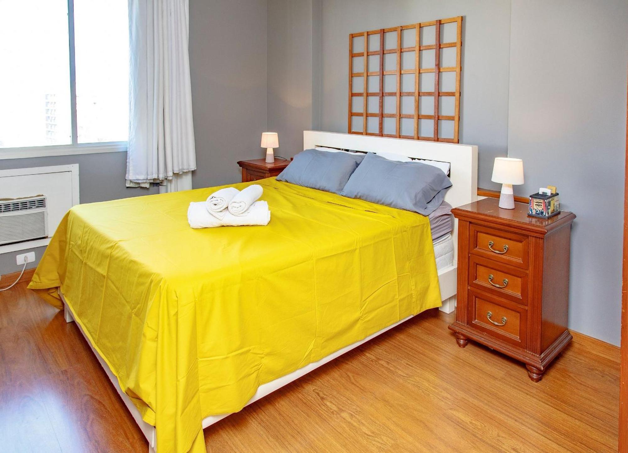 Jumpinbed - Leblon Flat Service - Sala E Quarto Com Varanda E Vista Do Mar. Río de Janeiro Exterior foto
